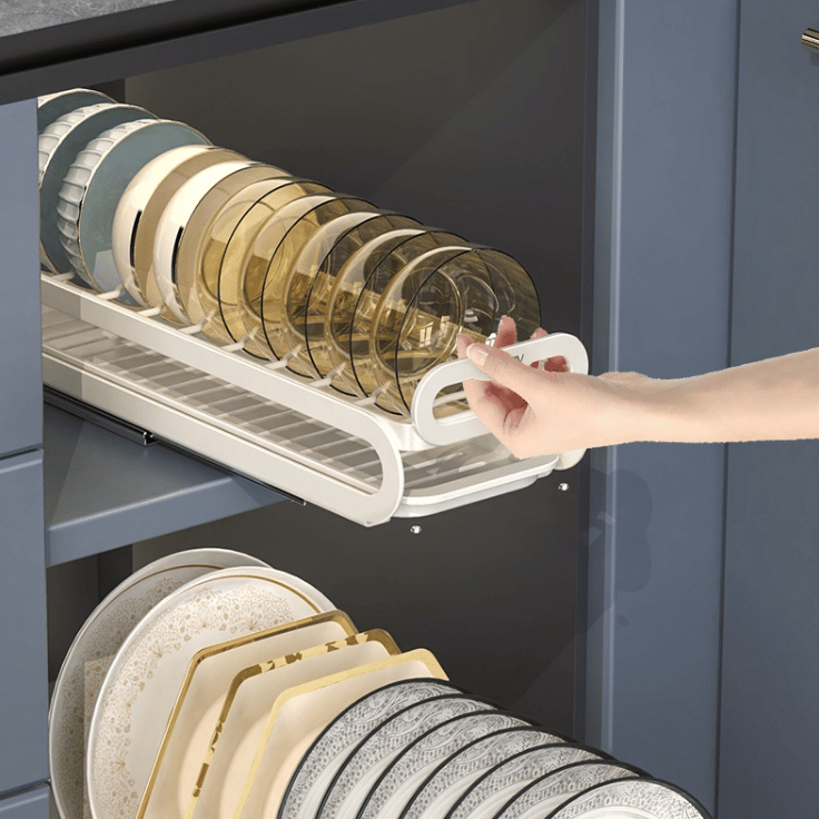Pull-Out Counter Dish Organization Rackš„Buy 2 Free Shippingš„