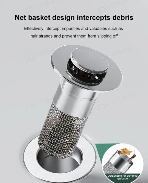 🔥Buy 2 Get 1 Free(3pcs )🏠Stainless Steel Floor Drain Filter