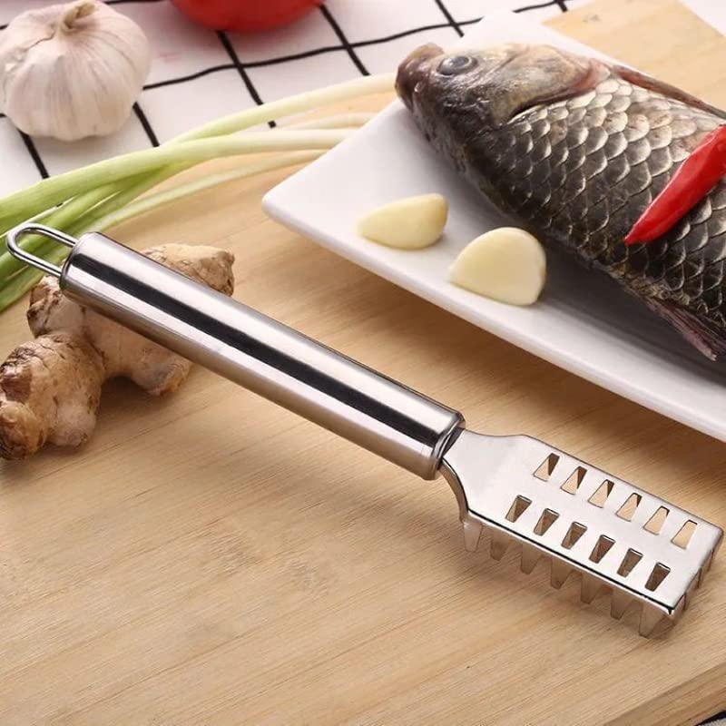 🔥 Hot Sale 49% OFF - Stainless Steel Fish Scaler - Buy 2 Get 1 Free Now
