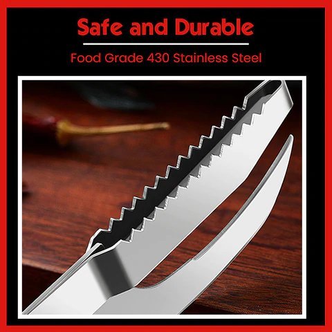 🔥This Week's Special Offer - 49% off🔥Fish Scale Knife Cut/Scrape/Dig 3-in-1