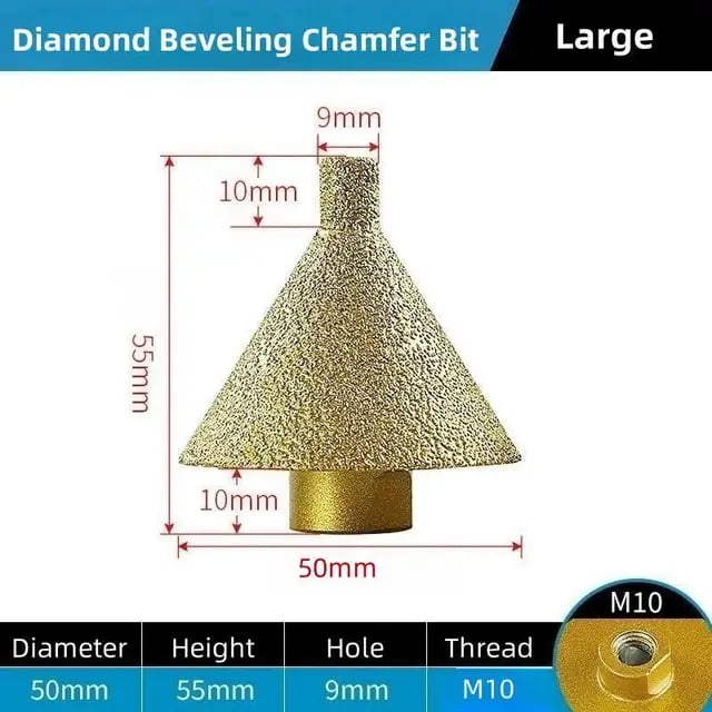 🔥49% OFF-Diamond Beveling Chamfer Bit