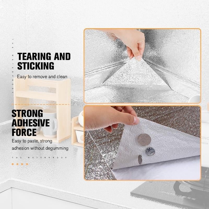(🎁Hot Sale🎁)(🔥FACTORY OUTLET-49% OFF) Kitchen Oil-proof Stickers