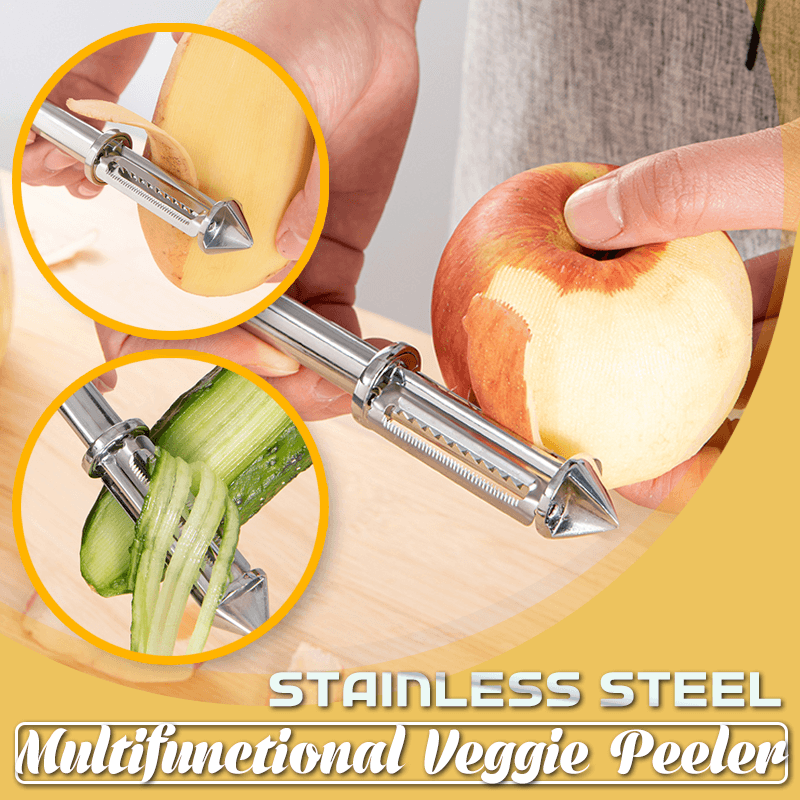 🎁EarlyChristmas Sale-Stainless steel Multifunctional Veggie Peeler