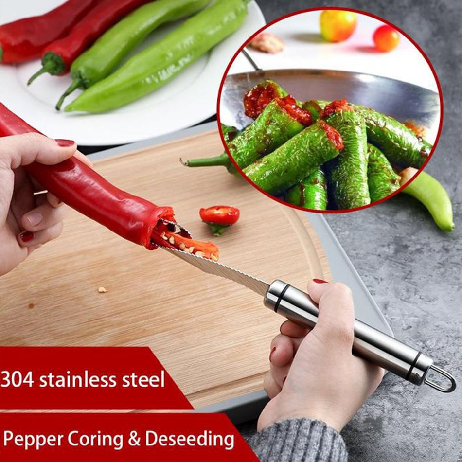 💥Hot Sale 49% OFF💥Pepper Seed Corer Remover