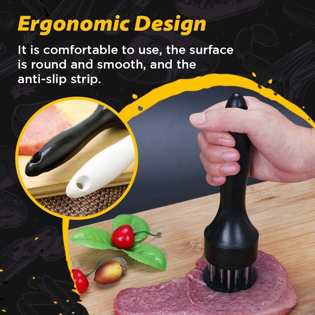 🔥HOT SALE 49% OFF🔥🥩Stainless Steel Meat Tenderizer Needle 21 Pin Steak BBQ Kitchen Cooking Tool