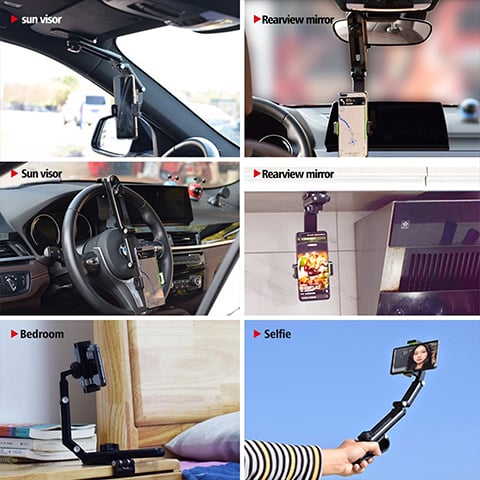 🔥Hot sale 49% off🔥Rotatable and Retractable Car Phone Holder