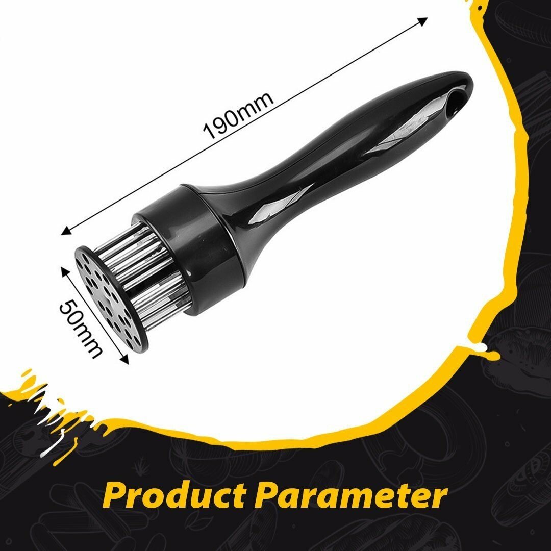 🔥HOT SALE 49% OFF🔥🥩Stainless Steel Meat Tenderizer Needle 21 Pin Steak BBQ Kitchen Cooking Tool