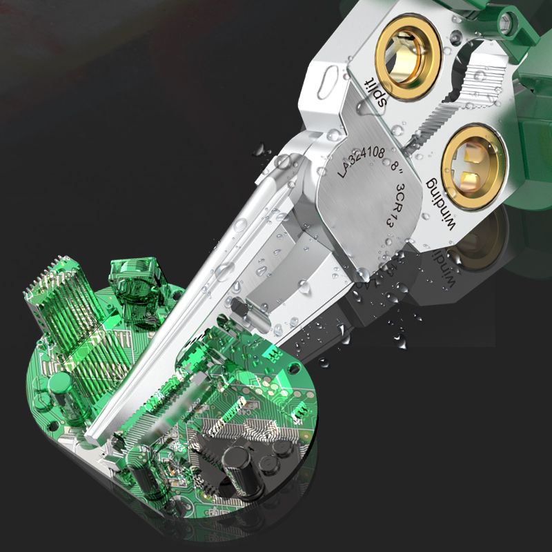 🧰8 in 1 super easy multi-function wire stripping pliers