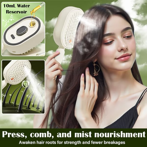 (🎁Last Day 49% OFF)💆♀️✨Electric Spray Air Cushion Massage Comb