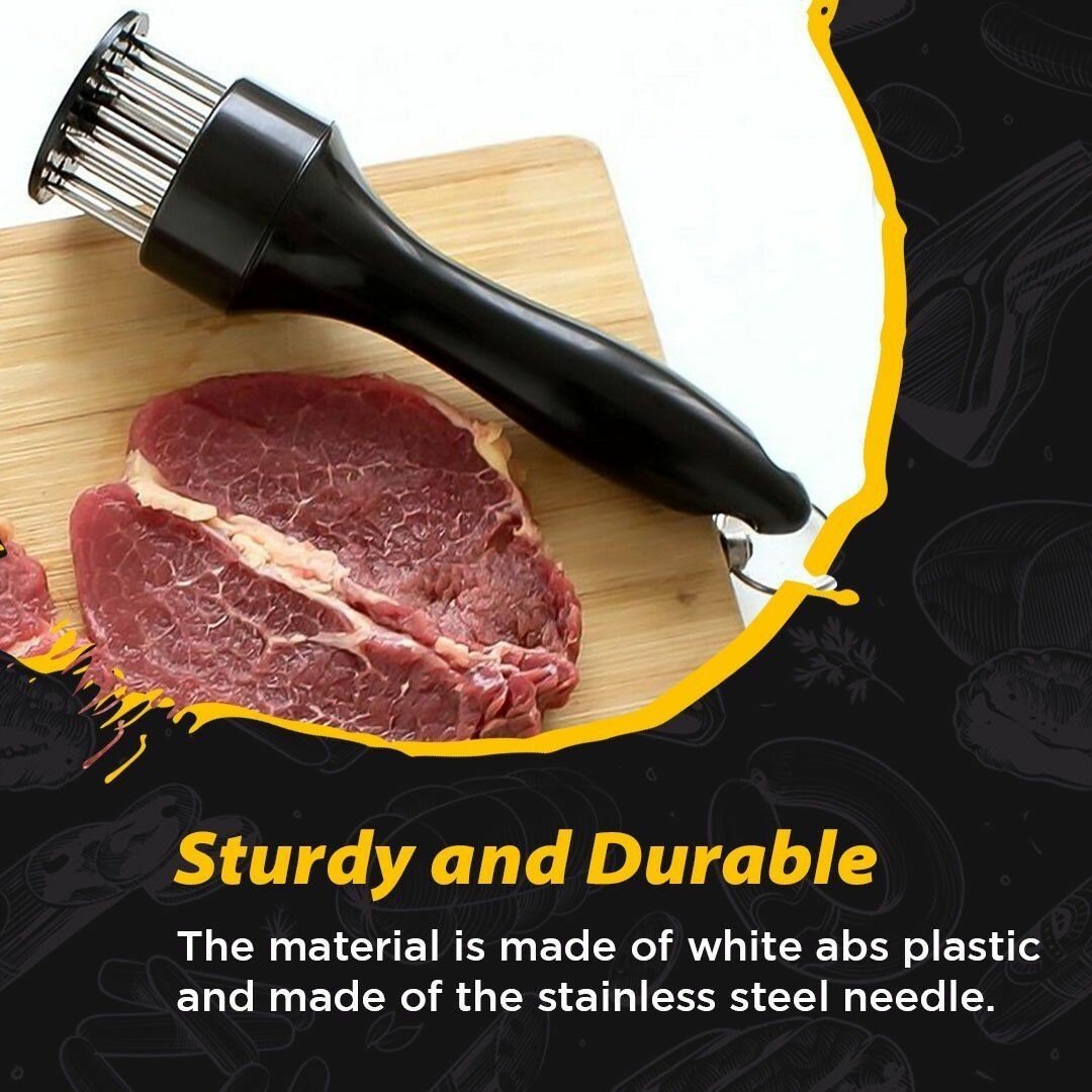 đ„Hot Sale 49% OFFđ„ đ„©Stainless Steel Meat Tenderizer Needle 21 Pin Steak BBQ Kitchen Cooking Tool
