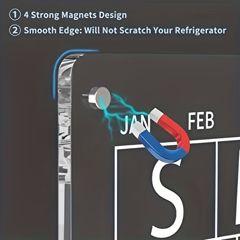 🔥Hot Selling 49% OFF😍📆Magnetic Schedule Planner For Fridge[Permanently reusable]