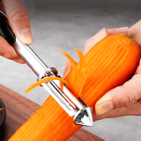 🎁EarlyChristmas Sale-Stainless steel Multifunctional Veggie Peeler