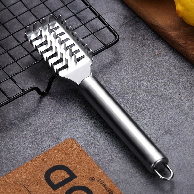 🔥 Hot Sale 49% OFF - Stainless Steel Fish Scaler - Buy 2 Get 1 Free Now