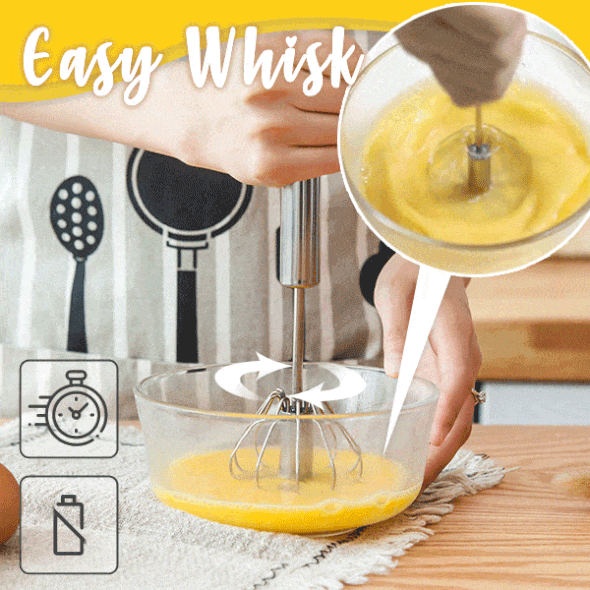 💥Hot Sale Now 49% OFF💥Stainless Steel Semi-Automatic Whisk