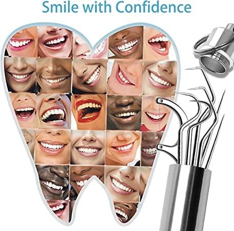🔥Hot Selling 49% OFF🔥Stainless Steel Toothpick Set 7pcs