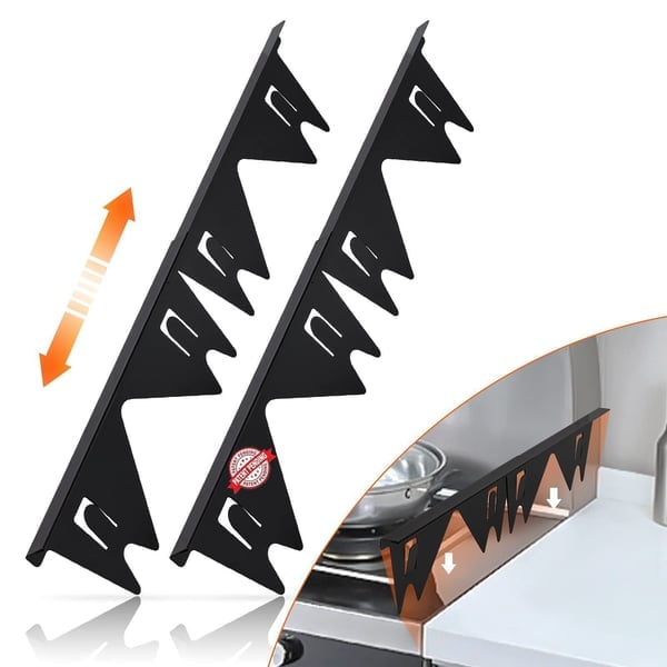 🔥HOT SALE 49% OFF🎁Retractable Stainless Steel Stove Gap Covers