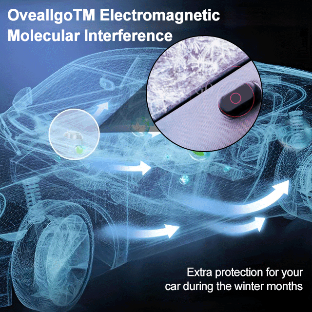 Electromagnetic Wave Anti Freezing And Snow Removal Device