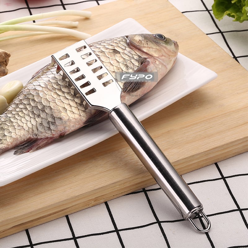 🔥 Hot Sale 49% OFF - Stainless Steel Fish Scaler - Buy 2 Get 1 Free Now
