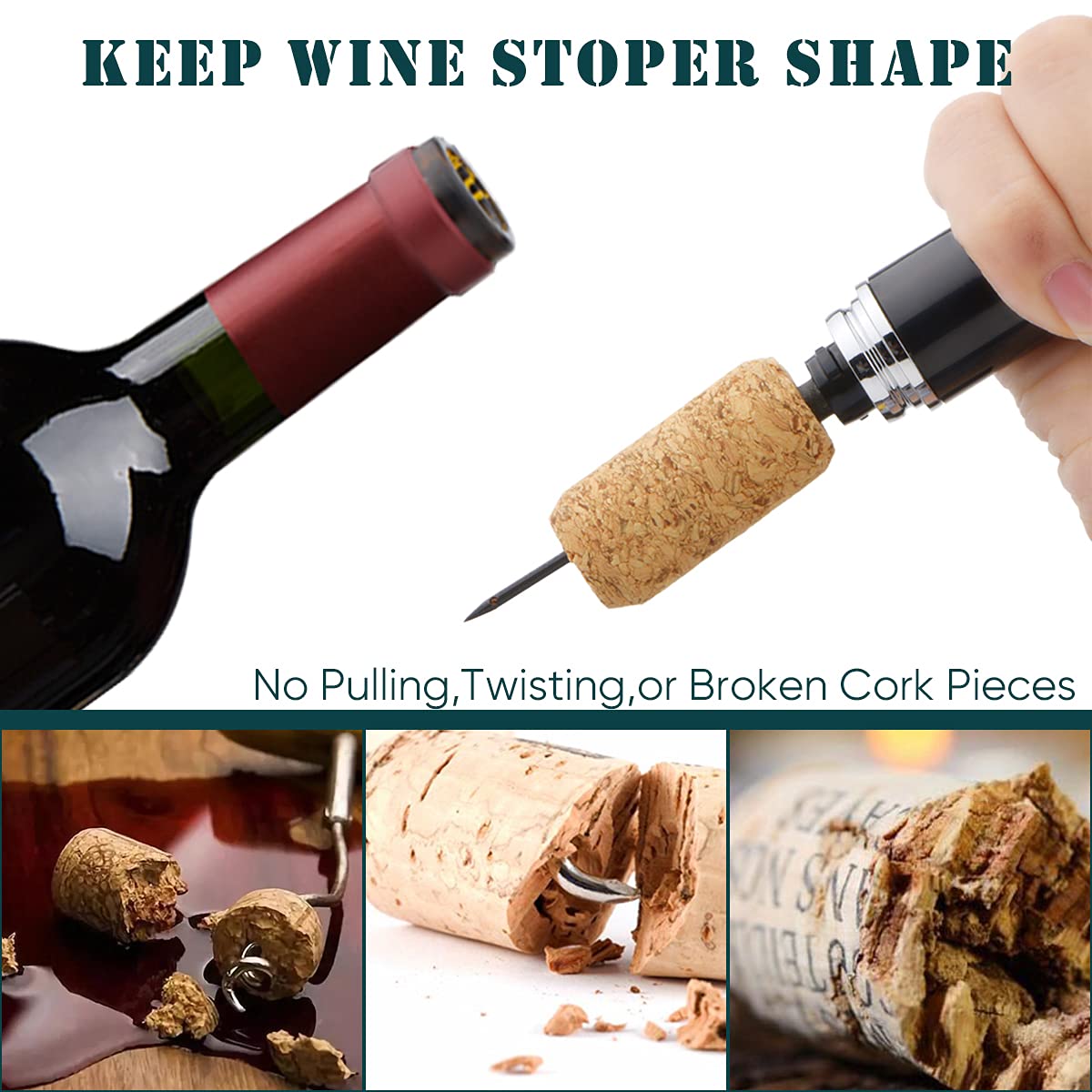 👍Last Day Clearance💥Air Pressure Wine Corkscrew🍾