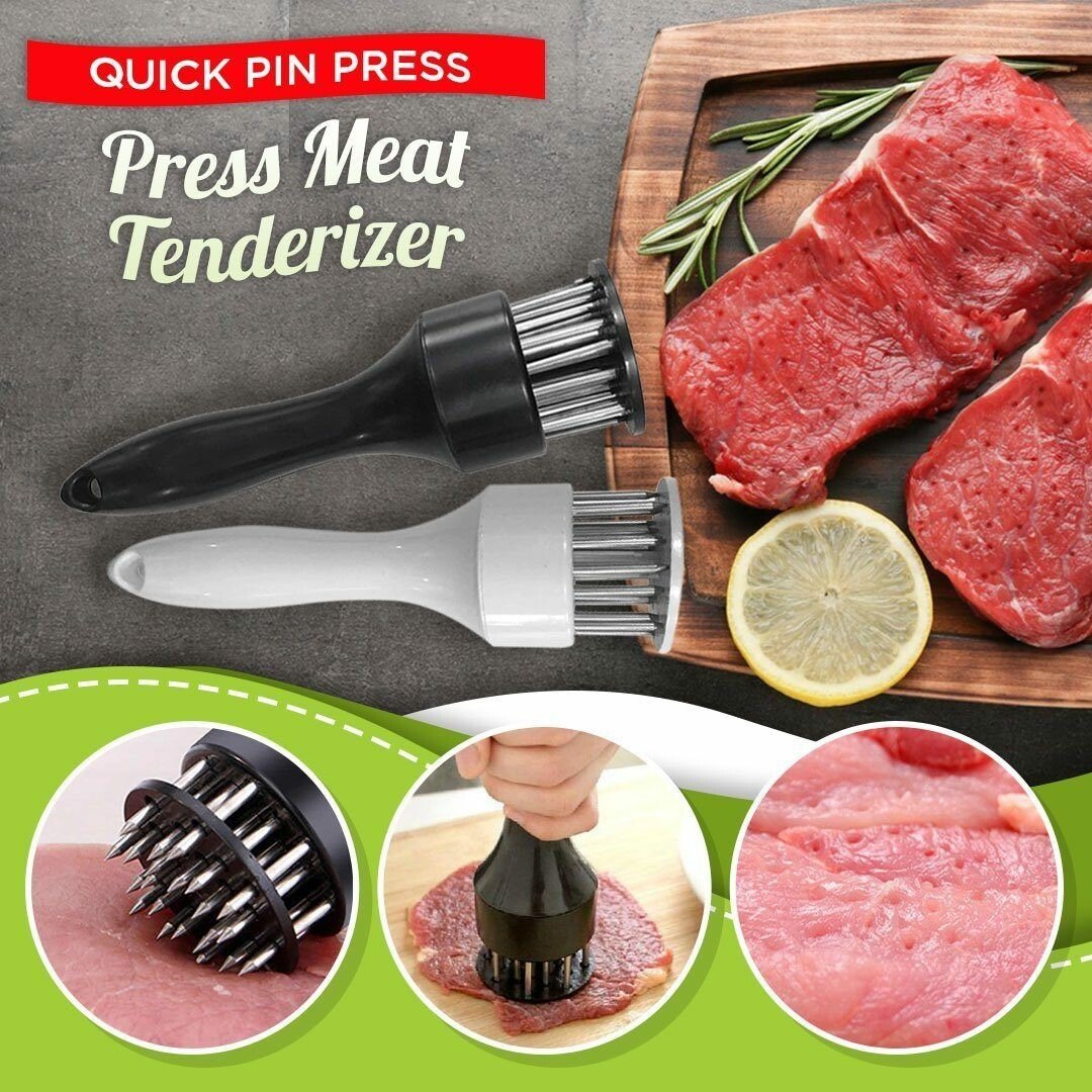🔥Hot Sale 49% OFF🔥 🥩Stainless Steel Meat Tenderizer Needle 21 Pin Steak BBQ Kitchen Cooking Tool