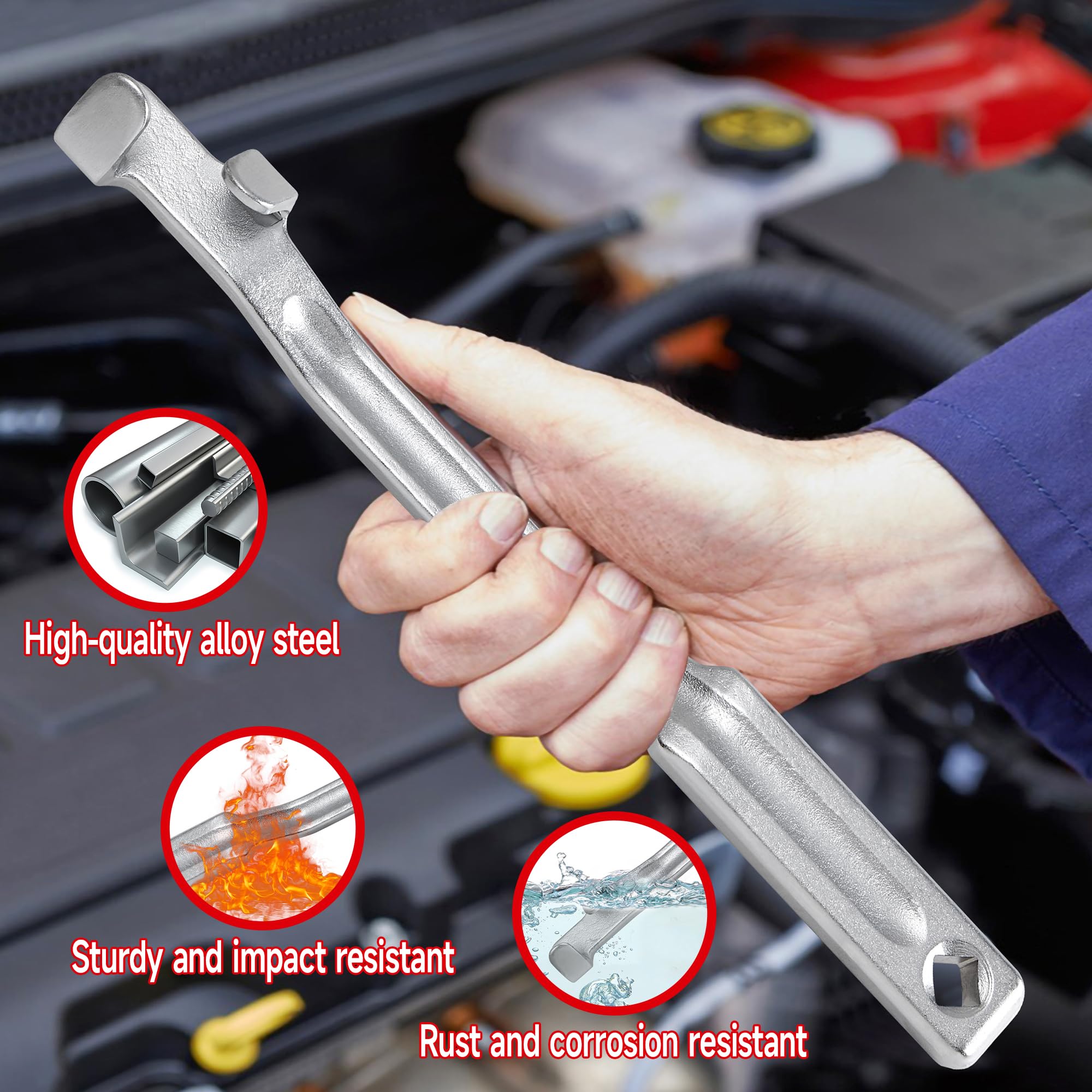 👍Hot Sale 49% OFF💥Universal Wrench Extension Tool Torque Wrench Extension Kit
