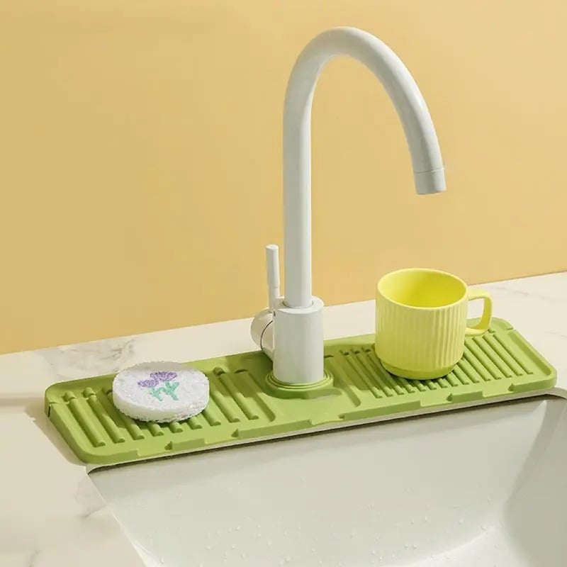 ⏰HOT SALE-Faucet Guard & Draining Mat