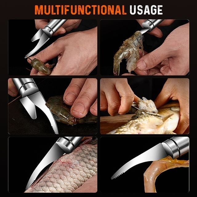 🔥Last Day Promotion-49%OFF 🔥5 in 1 Shrimp Deveiner Tool