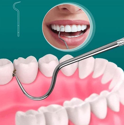 🔥Hot Selling 49% OFF🔥Stainless Steel Toothpick Set 7pcs