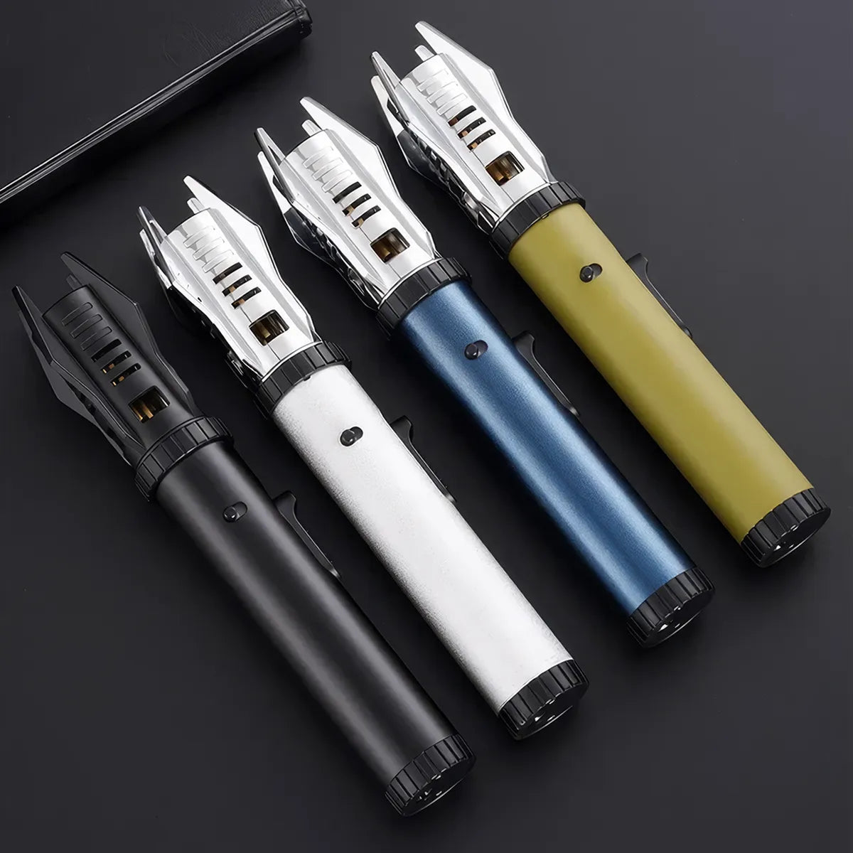 🔥Hot Sale 49% Off🔥360° Outdoor Windproof Turbine Torch Lighter