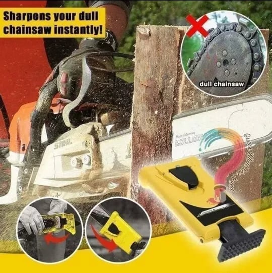 💥Hot Promotions 49% OFF-Chainsaw Teeth Sharpener