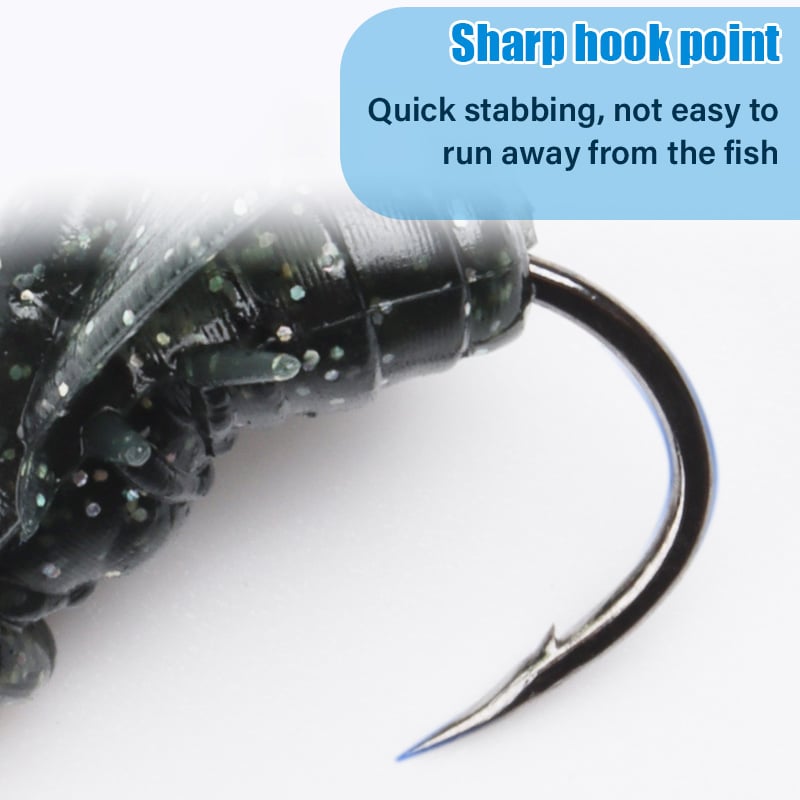 💥Hot Sale 49% OFF💥-Simulated Flies Fishing Attractor Bait Hook