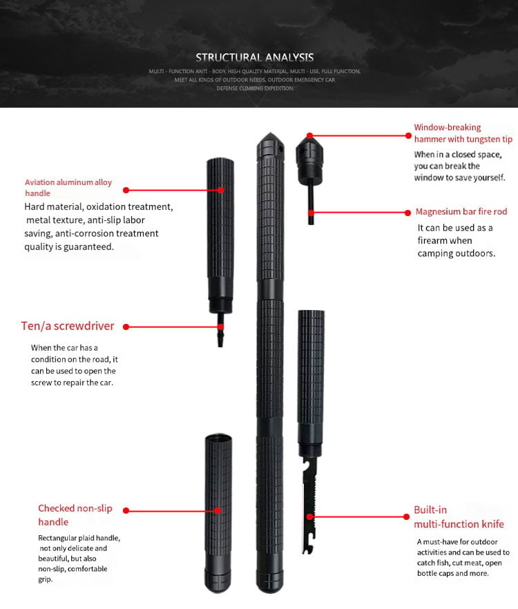 🔥Hot Sale 49% OFF-MK II Survival System - Walking Stick