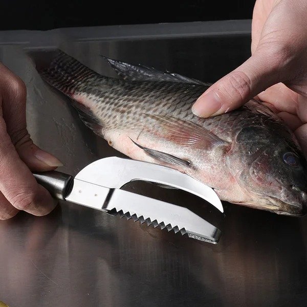 🔥This Week's Special Offer - 49% off🔥Fish Scale Knife Cut/Scrape/Dig 3-in-1