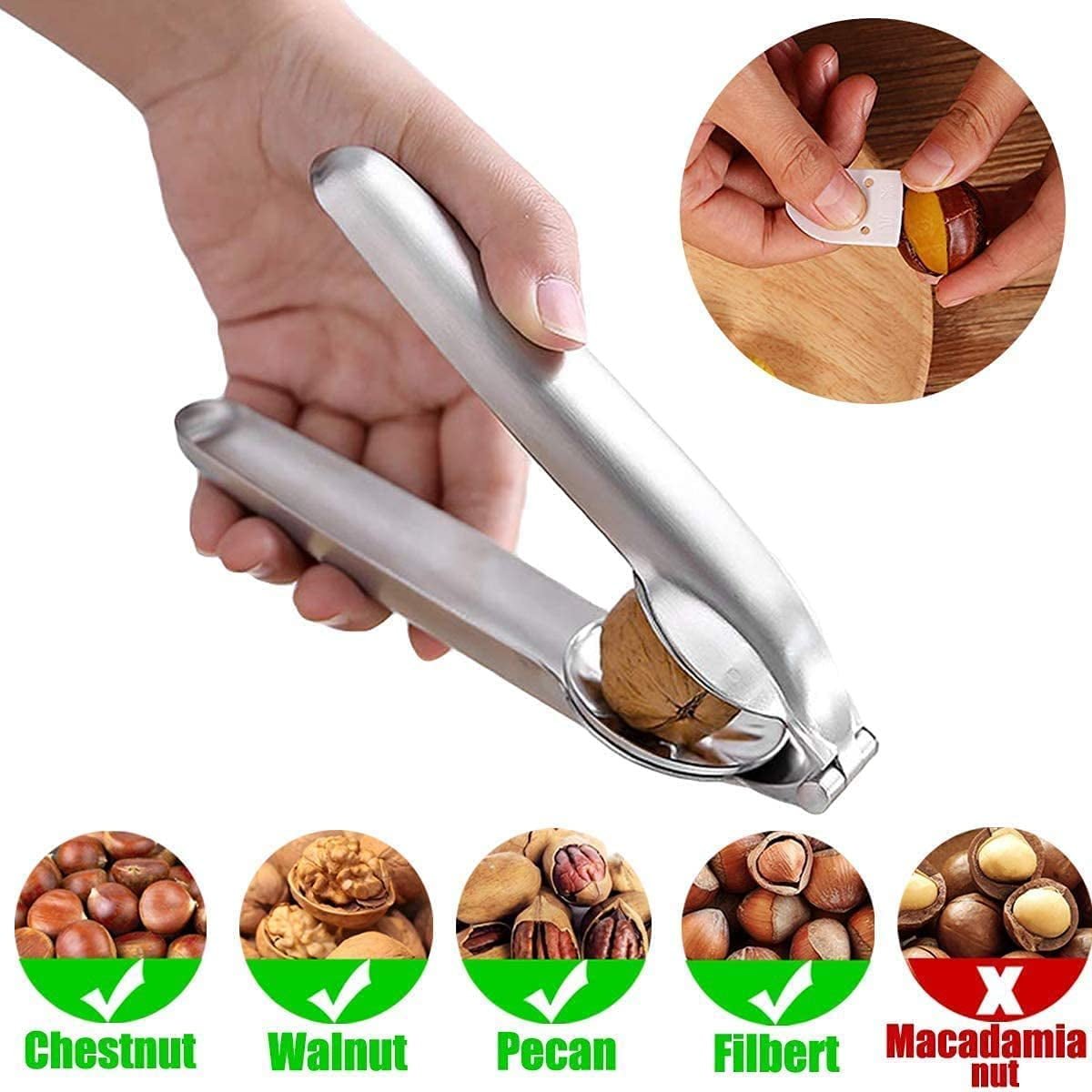 🔥Last Day 49% OFF🔥Protable Nutcracker Chestnut Clip