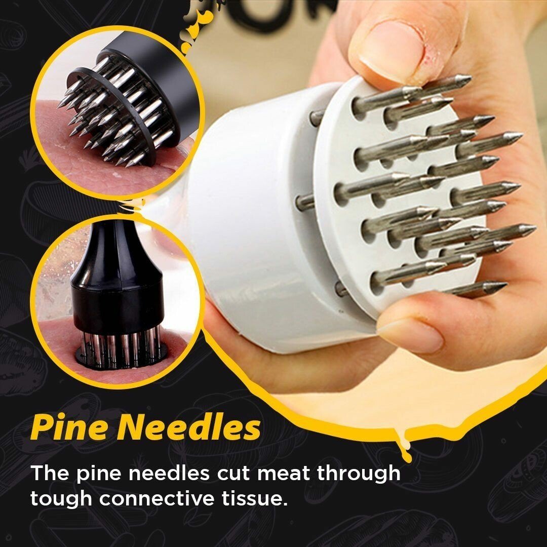 🔥HOT SALE 49% OFF🔥🥩Stainless Steel Meat Tenderizer Needle 21 Pin Steak BBQ Kitchen Cooking Tool