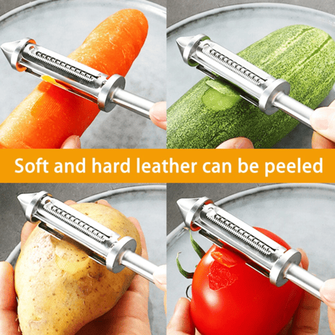 🎁EarlyChristmas Sale-Stainless steel Multifunctional Veggie Peeler