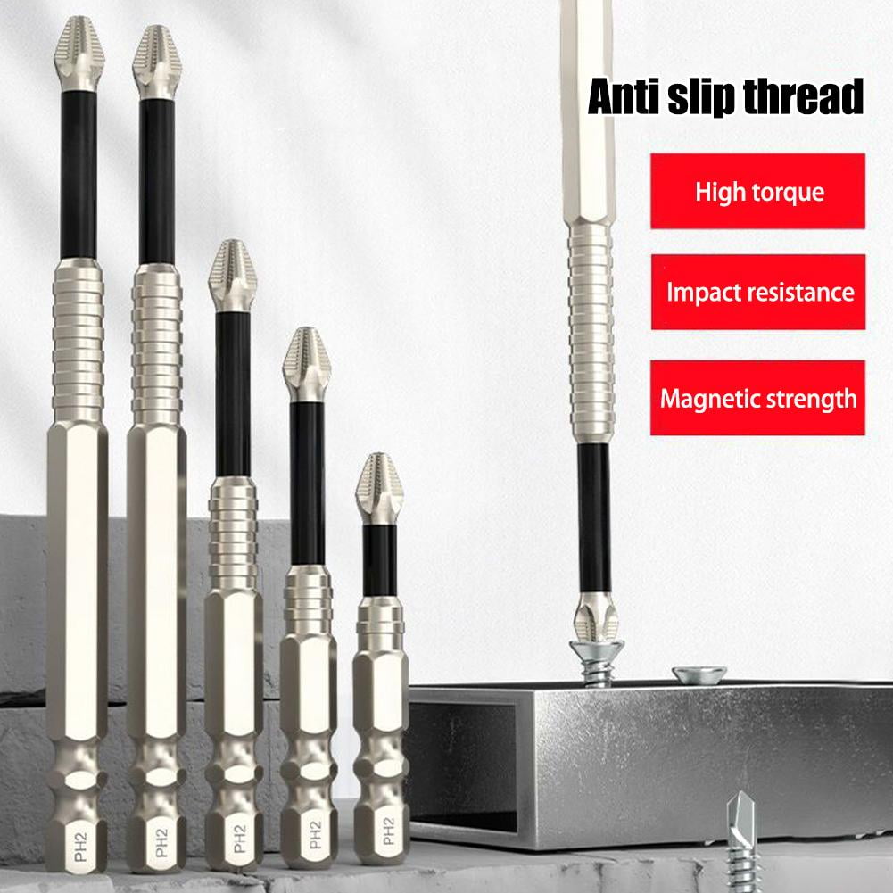 🔥Last Day Promotion 49% OFF-Anti-Slip PH2 Impact Driver Bit Set