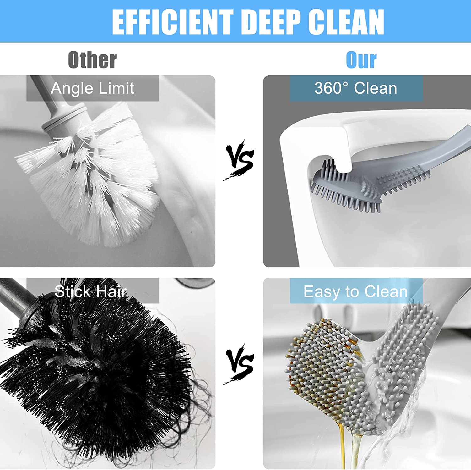 🔥HOT SALE 49% OFF🔥Long-Handled Toilet Brush